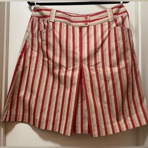 BURBERRY Women’s size 8 *rare vintage* striped ⛳️ golf skirt ⛳️